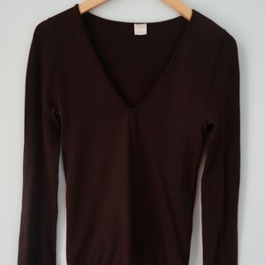 Express stretch long-sleeved top